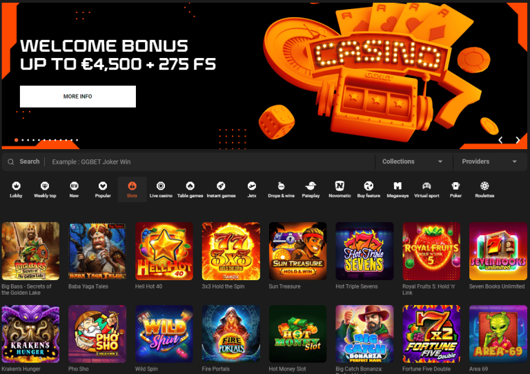 GGBet India: Casino Games & Betting Odds - Login and Get Bonuses